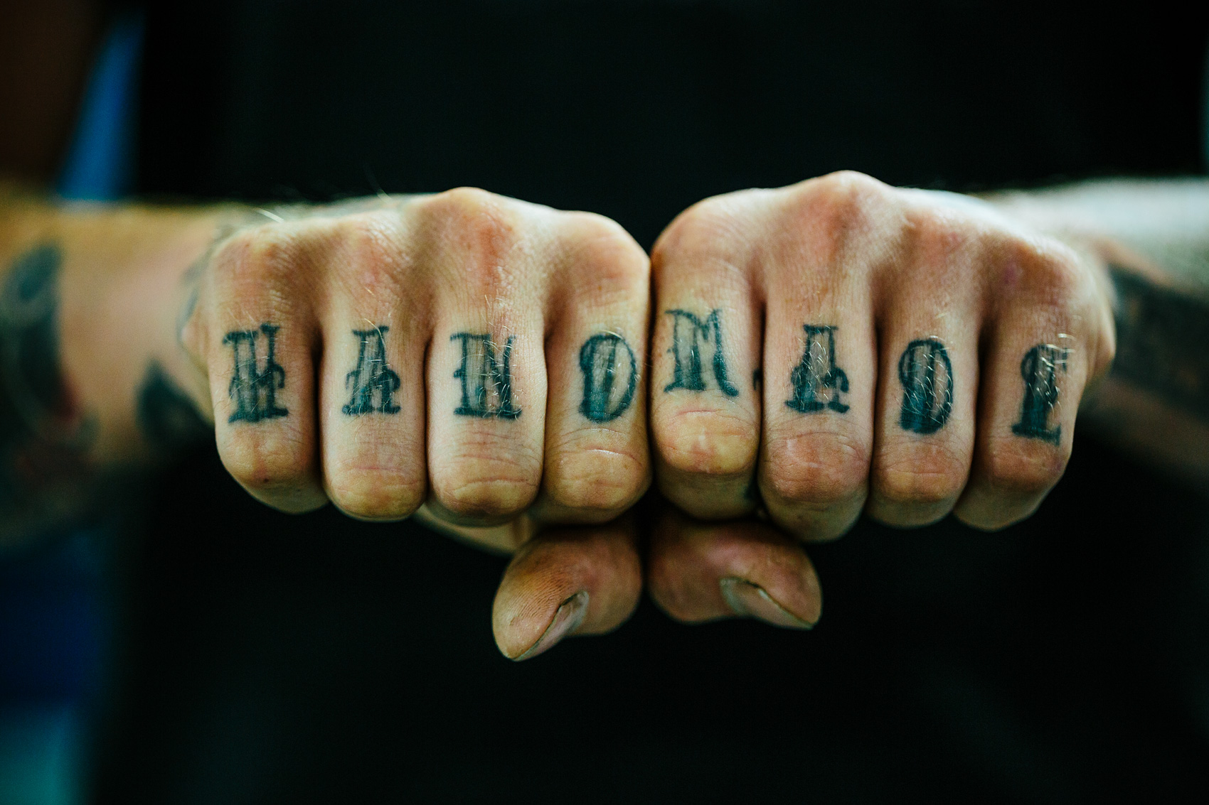 handmade tattoo on hands for washington dc industrial photography