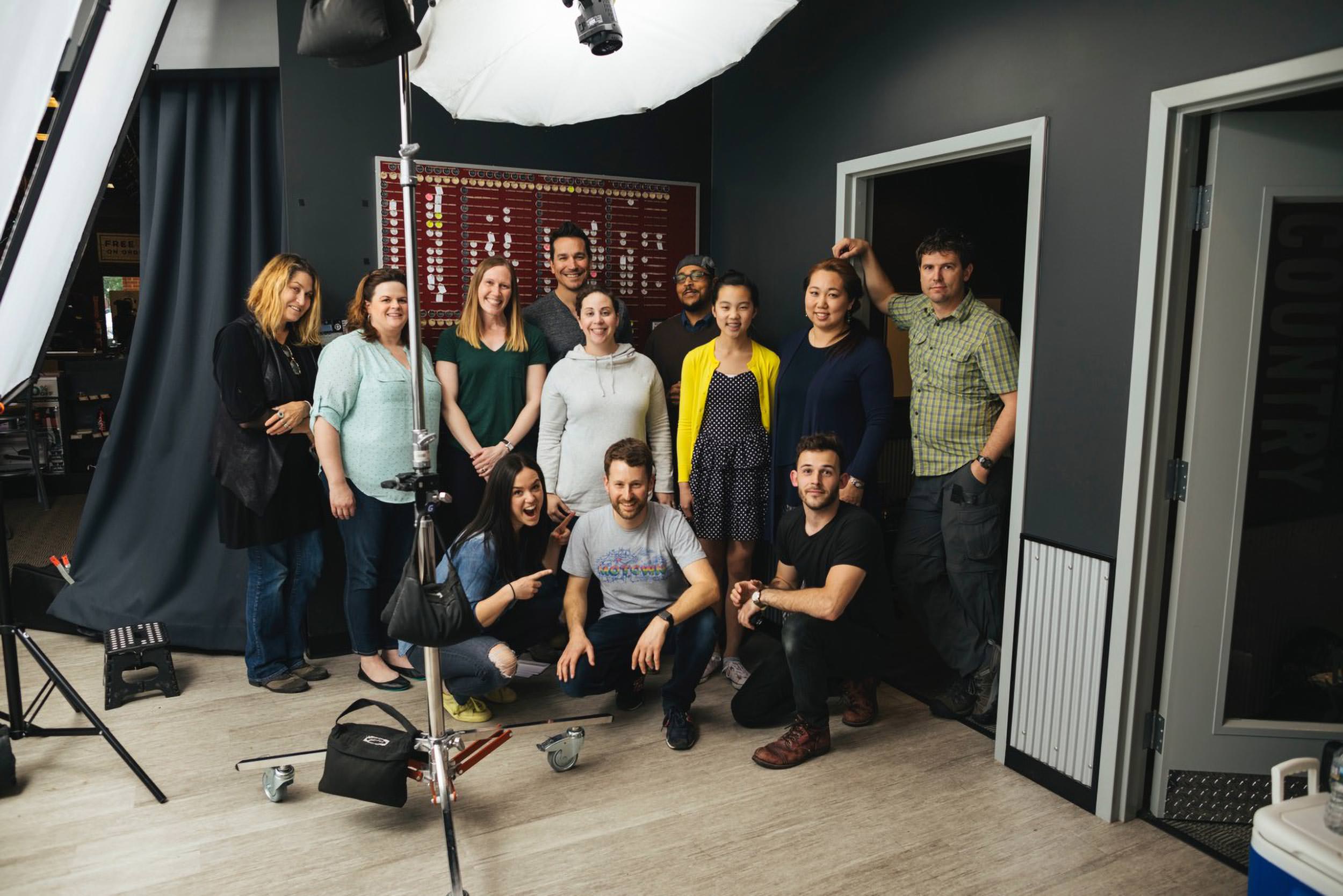small crew for music arts photo shoot, washington dc commercial photography