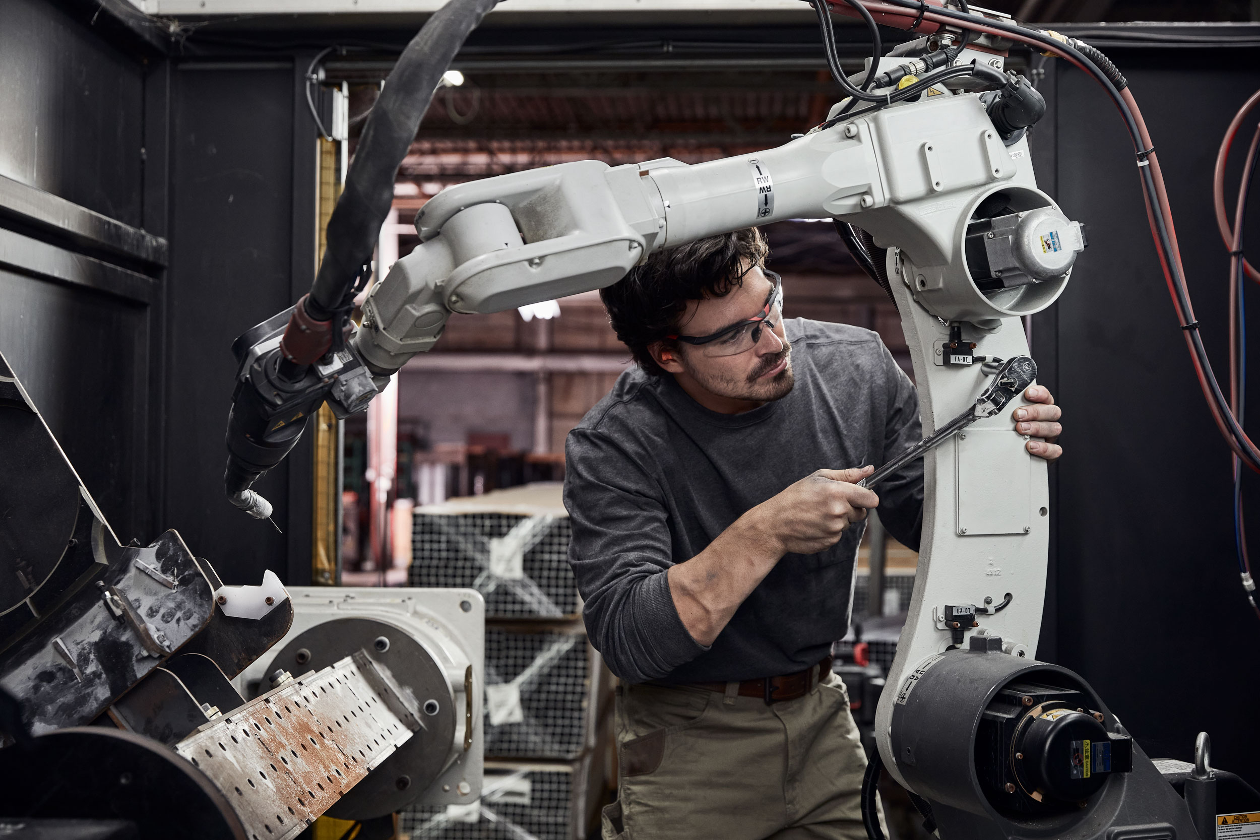Craftsman + Dewalt images of men working